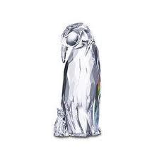 FIGURA SWAROVSKI 627067 MADRE PINGÜINO CON BEBE CRYSTAL HOME ACCESORIES