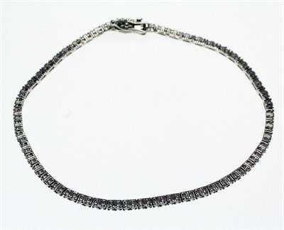 PULSERA ORO BLANCO CON DIAMANTES 126897