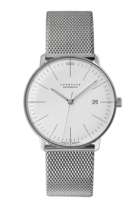 RELOJ JUNGHANS 27/4002.46 max bill Automatic 38 MM CRISTAL ZAFIRO