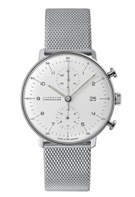 RELOJ JUNGHANS 27/4003.46 max bill Chronoscope  40 MM CRISTAL ZAFIRO