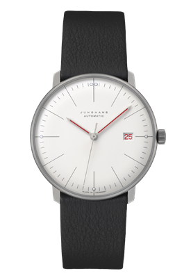 RELOJ JUNGHANS  27/4009.02 max bill Automatic Bauhaus 38 MM CRISTAL ZAFIRO