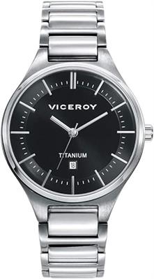 RELOJ VICEROY 471230-57 mujer Grand 3 agujas de titanio y esfera negra  35MM