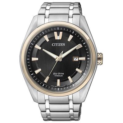 RELOJ CITIZEN CAB. AW1244-56E CAB.  Super Titanium Hombre Super Titanio 1240