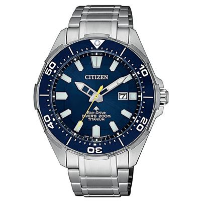 RELOJ CITIZEN CAB. BN0201-88L  Promaster Diver’s Eco Drive 200 mt Super Titanio