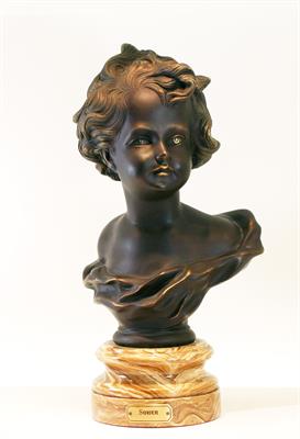 BUSTO NIÑO DE BRONCE SOHER 95115285