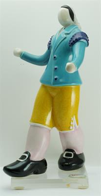 FIGURA GALOS 8301 PORCELANA.