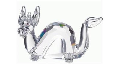 FIGURA SWAROVSKI 625191 DRAGON-ZODIACO SILVER CRYSTAL