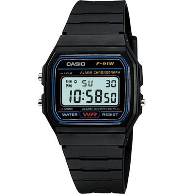 RELOJ CASIO F-91W-1YER UNISEX