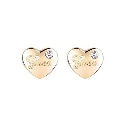 PENDIENTES GUESS UBE21520 CORAZON DORADOS