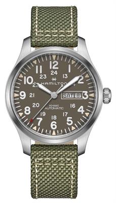 RELOJ HAMILTON H70535081 KHAKI FIELD DAY DATE 42 MM