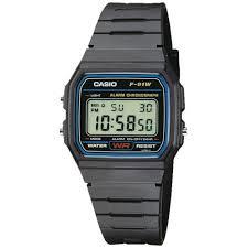 RELOJ CASIO F-91W-1YEG DIGITAL 