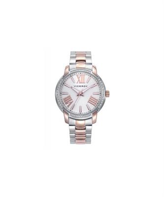 RELOJ VICEROY 401266-83 Mujer Chic con caja y brazalete bitono en acero e Ip Rosa