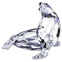 FIGURA SWAROSKI 679592 MAMA LEON MARINO CRYSTAL  SILVER