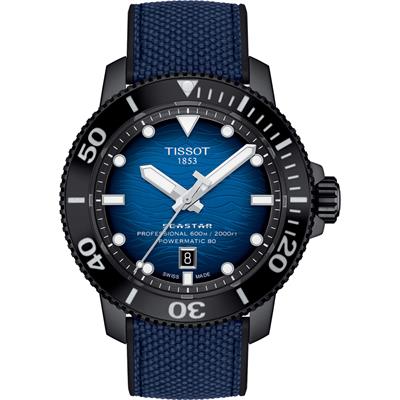 RELOJ TISSOT T1206073704100 Seastar 2000 Professional Powermatic 80  46 MM