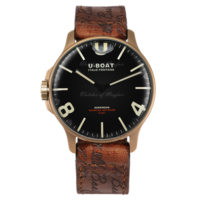 RELOJ U-BOAT 8467/B DARKMOON 44MM BLACK IP BRONCE