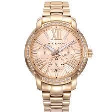 RELOJ VICEROY 401268-23 Mujer Chic con caja y brazalete en acero en IP dorado 